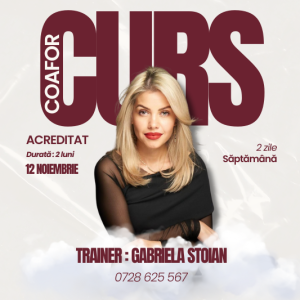 Cursul de Inițiere în Coafor